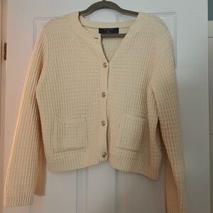 Primark Cream Knit Cardigan